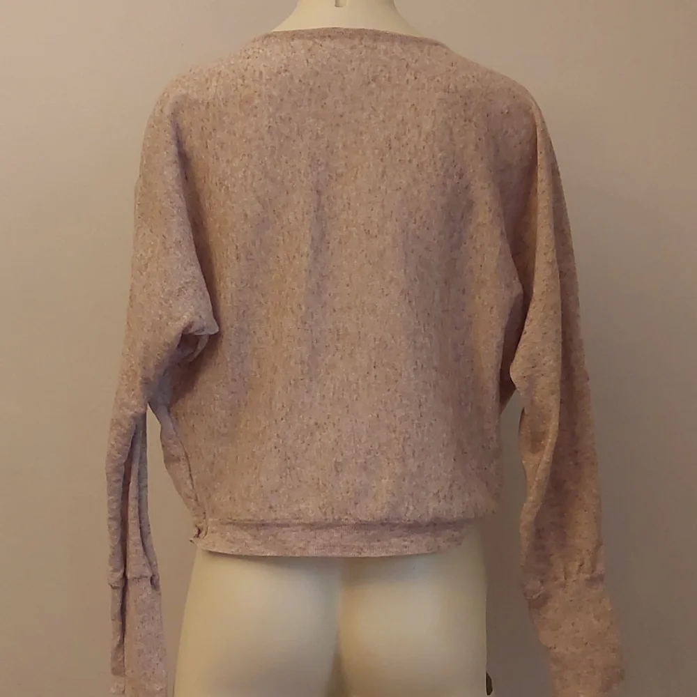 Topshop Knitted Twist-front Top - Picture 2 of 8